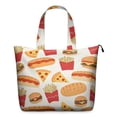 thumbnail image 1 of Weekender Bag Sport Travel Duffle Bag for Travelers on Short Trips French Frie, 1 of 5
