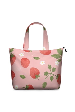 Weekender Bag Strawberry Overnight Duffel Carry on Tote Bag Fit . Inch Laptop Computer Gym Duffle for Short Trips Weekend Getaways