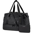 thumbnail image 1 of Weekender Bags for Women, Travel Duffel Bags with Shoe Compartment,Personal Item Travel Bag for Airlines, Carry on Overnight Tote Bag with Toiletry Bag (Black), 1 of 7