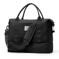 thumbnail image 1 of Weekender Bags for Women, Travel Duffel Bags with Shoe Compartment,Personal Item Travel Bag for Airlines, Carry on Overnight Tote Bag for women，Black, 1 of 8