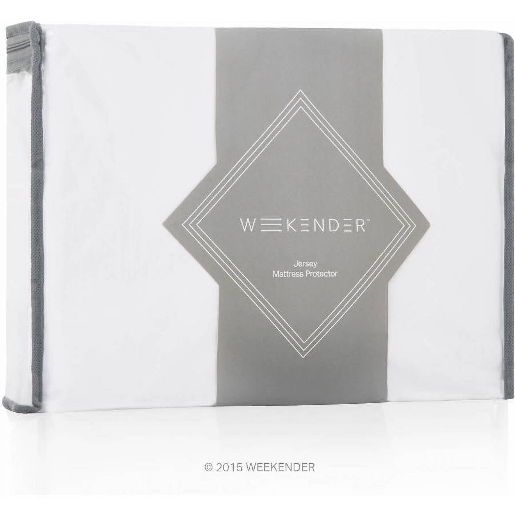 Weekender Jersey Waterproof Fitted Mattress Protector, California King