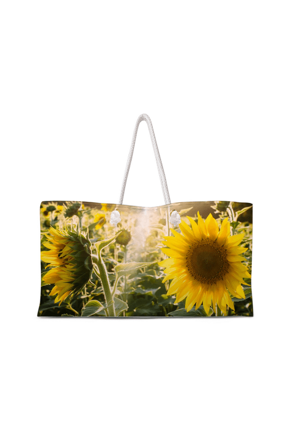 Weekender Tote, With Rope Handles, 24 x 13, Lined Bag,