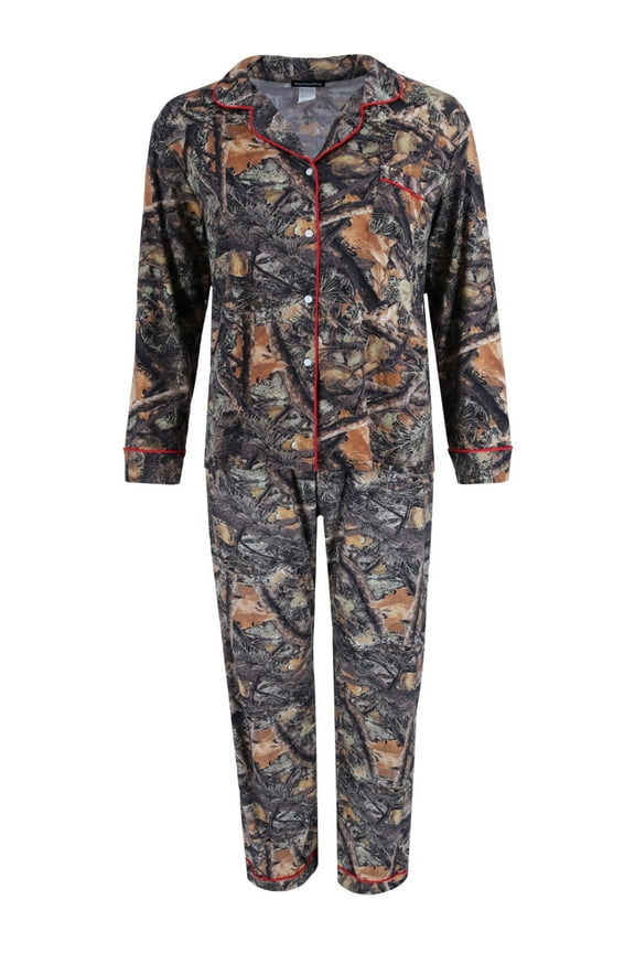 Camo Print Pajama Set (Women)