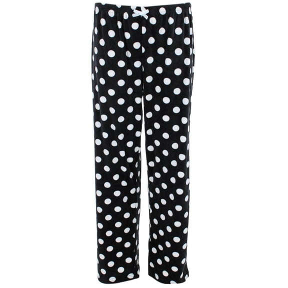Weekending Polka Dot Velour Pajama Pants (Women)