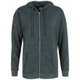 thumbnail image 1 of Weekending  Solid Fleece Boyfriend Full Zip Hoodie (Women), 1 of 4