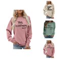 thumbnail image 1 of Weekends Coffee And My Doodle Sweatshirts for Women 2025 Long Sleeve Crewneck Funny Graphic Sweatshirt Pullover Tops, 1 of 5