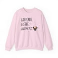 thumbnail image 1 of Weekends, Coffee, and My Pug Sweatshirt Image of Pug, 1 of 4