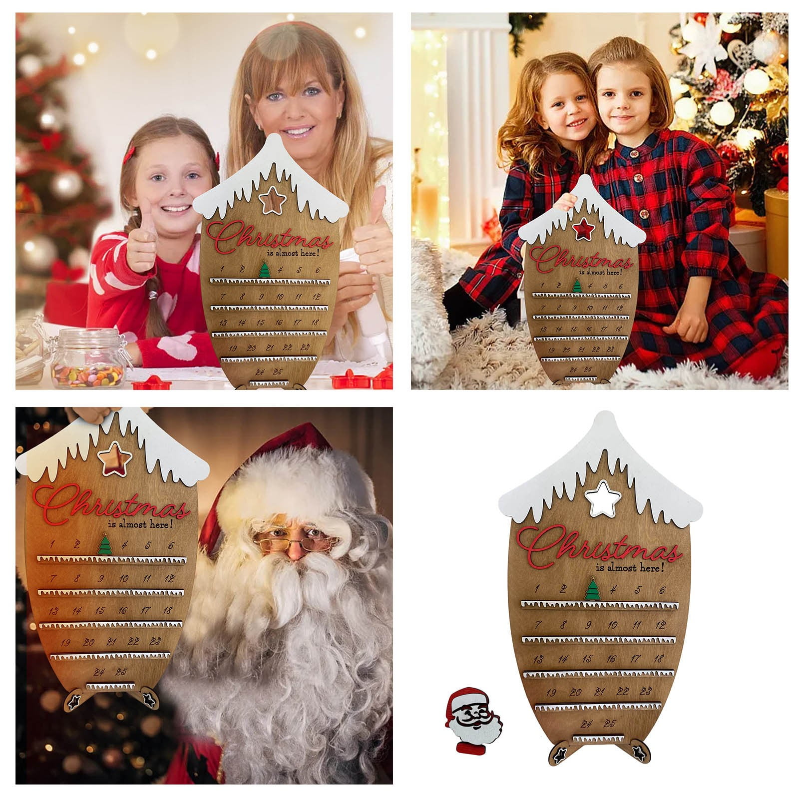 Weekly Calendar Pad Tear off Christmas Countdown Christmas Advent Weekly Calendar Pad Tear off Christmas Countdown Christmas Advent