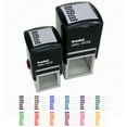 thumbnail image 1 of Weekly Days of the Week List Self-Inking Rubber Stamp Ink Stamper - Purple Ink - Small 1 Inch, 1 of 7
