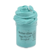 Weekly Deal karymi 120ml Foam Slime Non-Sticky Mud Putty for Kids Arts Crafts Sensory Play Stress Relief Toy Multicolor Christmas Gifts Extra Savings Savings Week