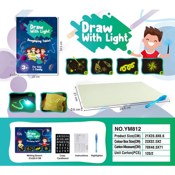 Weekly Deal karymi Draw with Drawing Board for Kids A3 A4 A5 6 Stencils and Pen Up Drawing Board Boys Girls Toys Gifts for Birthday Christmas Christmas Party Favors Super Savings Week