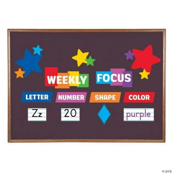 Weekly Focus Bulletin Board Set - 98 Pc., Classroom, Educational, 98 Pcs