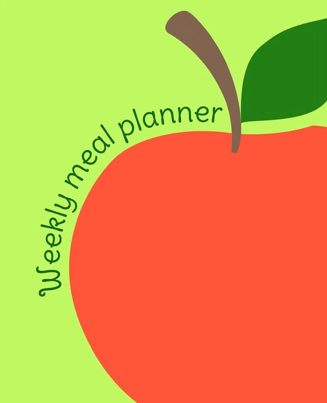 Weekly Meal Planner 53 Weeks to Plan and Organize your Meals, Grocery Shopping List. Meal Prep