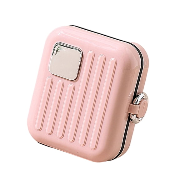 Weekly Medication Organizers With 7 Day Intelligent Compartments Portable Plastic Pills Case For Travel Home Office Easy Clean Removable Design