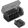 thumbnail image 1 of Weekly Pill Organizer 2 Times a Day, 7 Day Large Pill Box, Pill Case AM PM for Travel, Medication Container for Daily Vitamin,Supplements and Medicine, Morning and Night (Black), 1 of 8