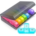 thumbnail image 1 of Weekly Pill Organizer 3 Times a Day, Color-Coded for Easy Tracking | Large 7 Day Pill Box 3 Times a Day, Portable Pill Case for Medication, Vitamins, Fish Oil and Supplements, Dual Protection, 1 of 7