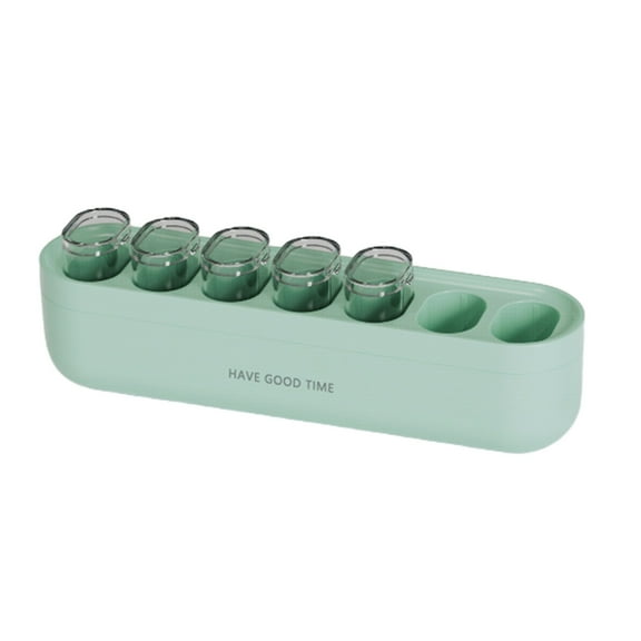 Weekly Pill Organizer Arthritis Friendly, BPA Free Travel 7 Day Pill Box Case with Spring Open Design and Large Compartment to Hold Vitamins, Cod Liver Oil, Supplements and Medication