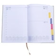 thumbnail image 1 of Aesthetic Daily Planner 2025 Practical and Stylish for Writing Use with English Calendar Black PU and Paper, 1 of 8