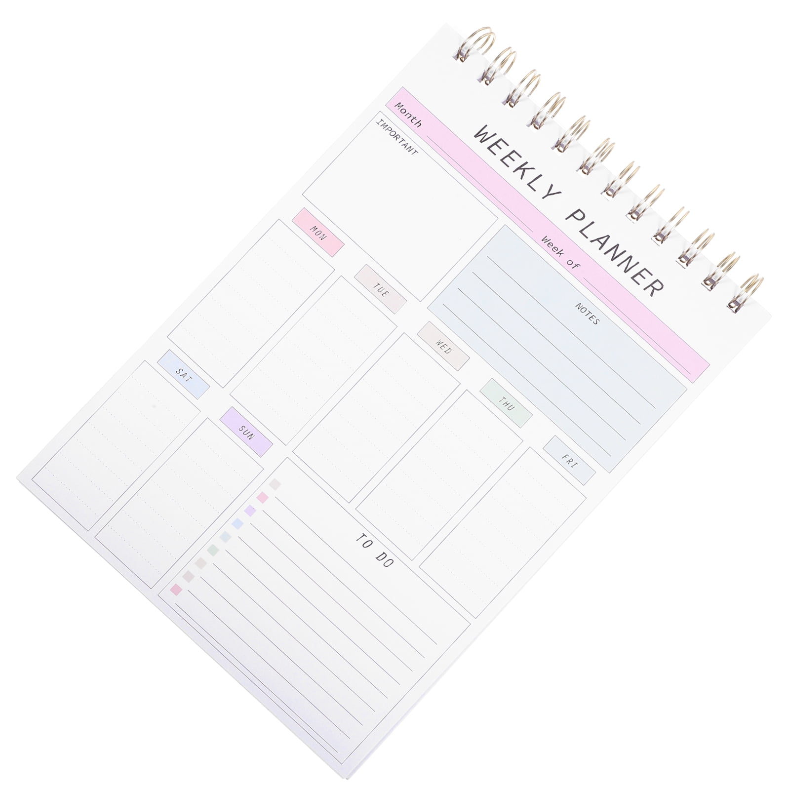 Weekly Planner Gifts for Household Humane Monthly 2024 Checklist