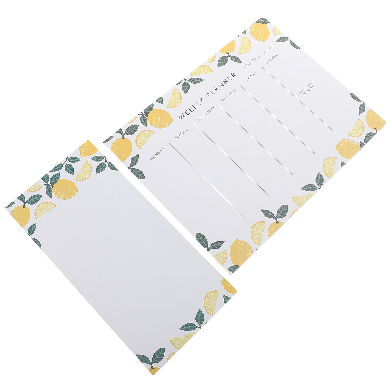 Weekly Planner Notepad Targets Memo Pads Office Desks The Notebook