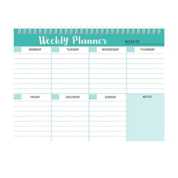 Nilvkv Weekly Planner Notepad to Do List Pad with 52 Tear Off Sheets,Weekly Calendar Desk Pad for Home & Office Maximizing Productivity, 7.5X10 Inches