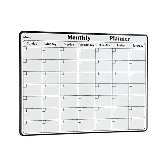 Weekly Planner Reusable Fridge Calendar With 7 Day Schedule, Magnetic Memo Board For To Do List, Kitchen Organizer And Chore Chart