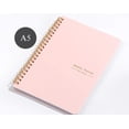 thumbnail image 1 of Weekly Planner Undated-A5 Daily Planner with Weekly Goals,Notebook,Spiral Appointment Planner for Women and Men, Academic Planner, Daily Work Planner, pink, 1 of 1