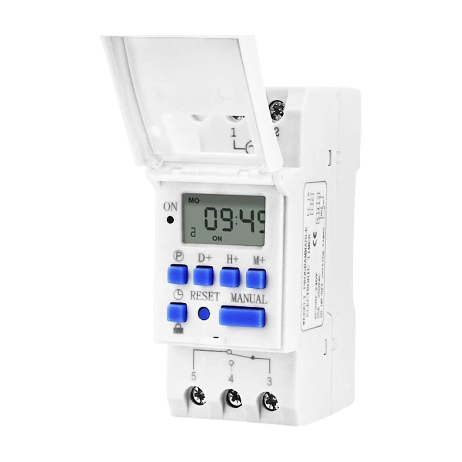 Weekly Programmable Digital Timer Switches with LCD Display for ...