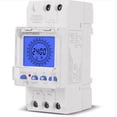 thumbnail image 1 of Weekly Programmable Timer, Digital Electronics Automatic Control For Electronic Timer Switch, Din Rail Time Relay Countdown Function, High Precision Timing For 7 Days Programmable, 1 of 5