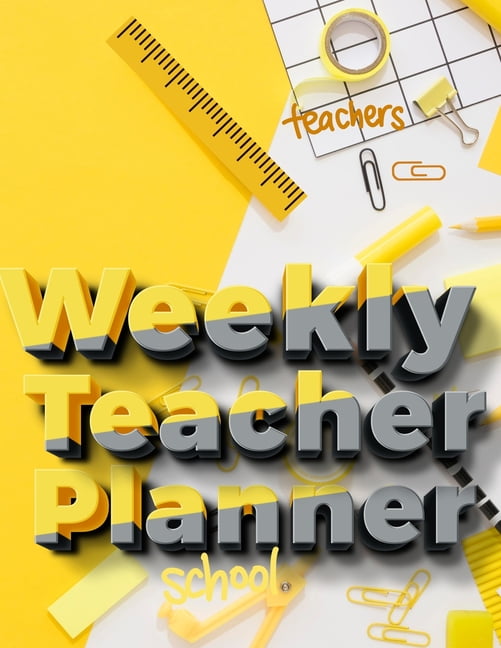 MILLIIE ZOES Weekly Teacher Planner: Academic Year Lesson Plan and Record Book - Undated Weekly/Monthly Plan Book - 52 Week (Paperback)