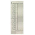 Weekly Time Cards for Employees Small Business, Stock AMA5200 (One