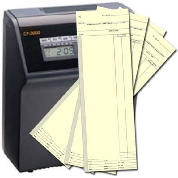Weekly Time Cards for the Amano CP-5000 Time Clock