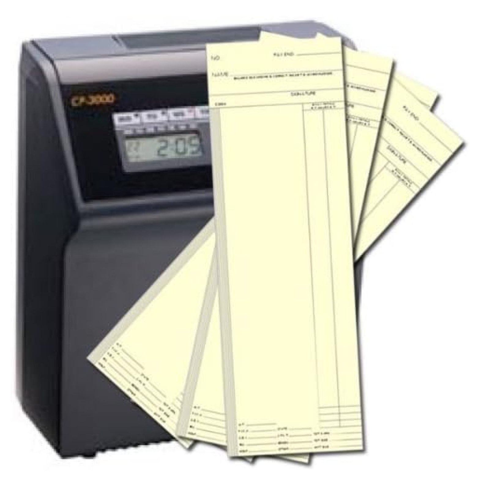 Weekly Time Cards for the CP5000 Time Clock