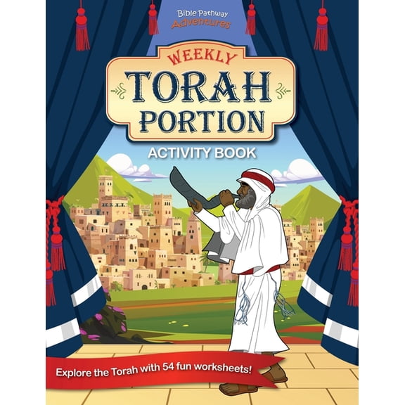 Weekly Torah Portion Activity Book, (Paperback)