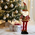 thumbnail image 1 of Weekly flyer karymi Fabric Snowman Santa Claus and Reindeer Doll Christmas Decorations for Home Window Display Holiday Scene Setup and Festive Ornaments Party Favors Limited Time Deal, 1 of 5