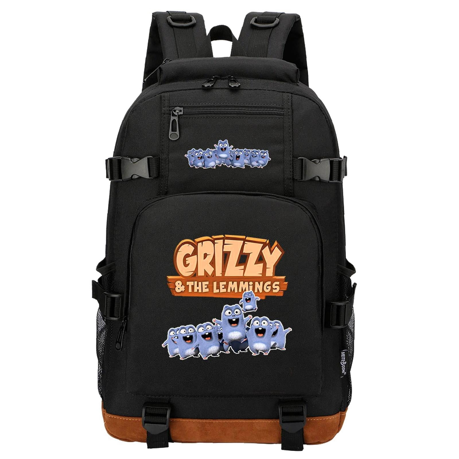 Fun Rucksacks Weekyun Grizzy and Lemmings Fun Backpack for your little one - Square ...