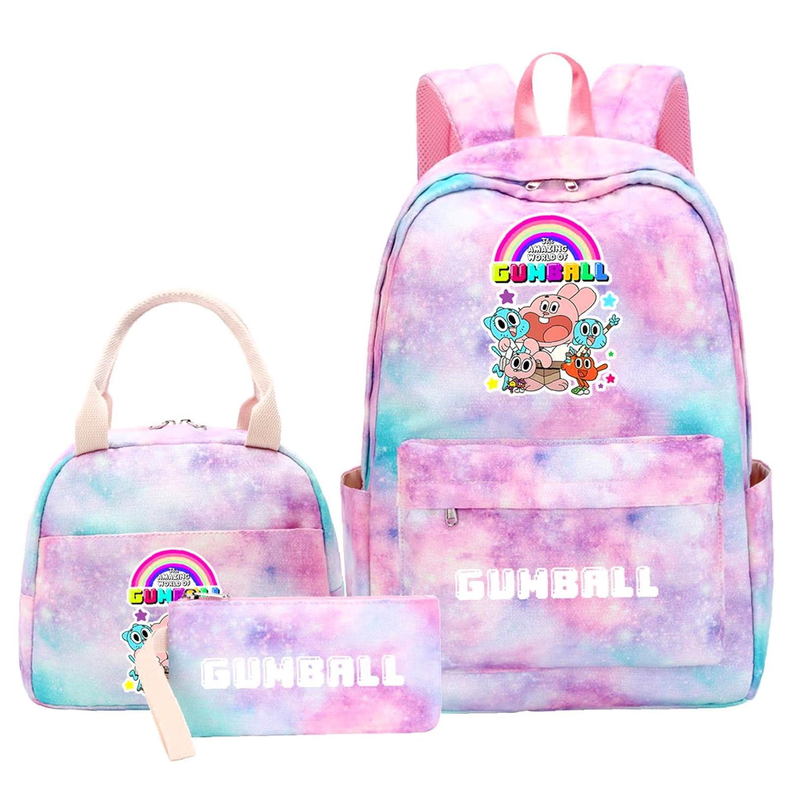 Fun Rucksacks Weekyun Gumball Adventure backpack - Fun Cartoon Juvenile backpack for ...