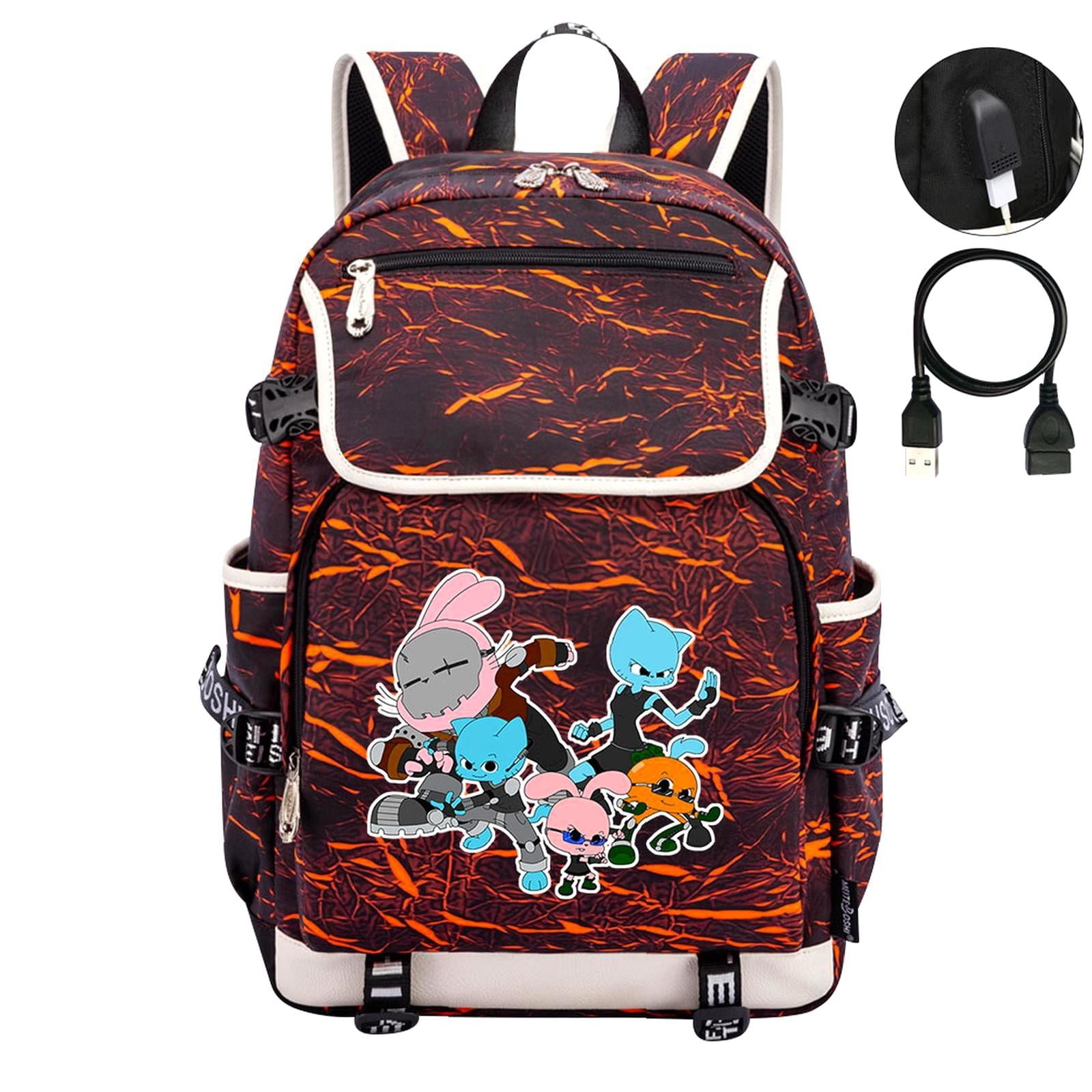 Fun Rucksacks Weekyun Gumball Adventure backpack - Fun Clamshell Design with USB Port ...