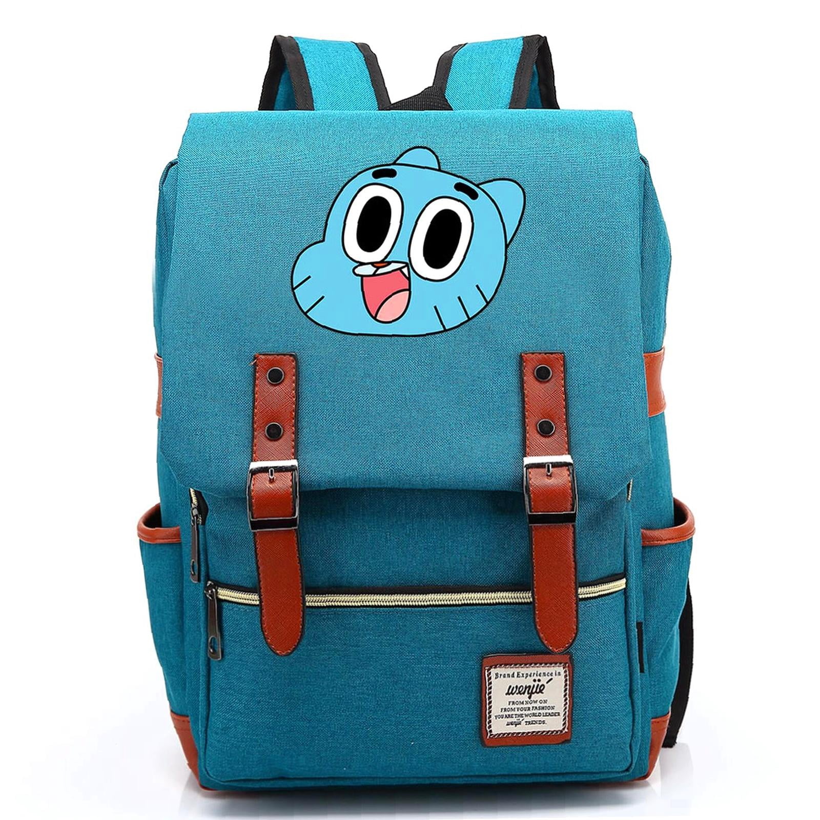 Fun Rucksacks Weekyun Gumball Adventure backpack - Fun Square Design Suitable for ...