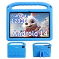 thumbnail image 1 of Weelikeit 10.1 inch Android 14 Tablet for kids, 8GB RAM 128GB up to 1TB by SD card, Octa-Core, 1280x800 IPS, Camera, Wifi 6, BT5.0, 6000mAh, With Case, Kids fun content, Parental Control, Google GMS, 1 of 10