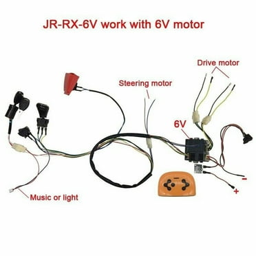 Weelye DIY Modified Wires Switch Kit 2.4G Bluetooth RC Controller Kids Ride On