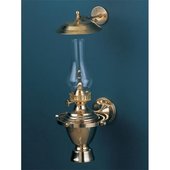 Weems & Plath 718 Atlantic Gimbal Lamp with Smoke Bell