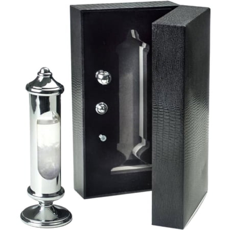Weems&Plath/ConantBrass Chrome Stormglass In Black Gift BoxNIPP