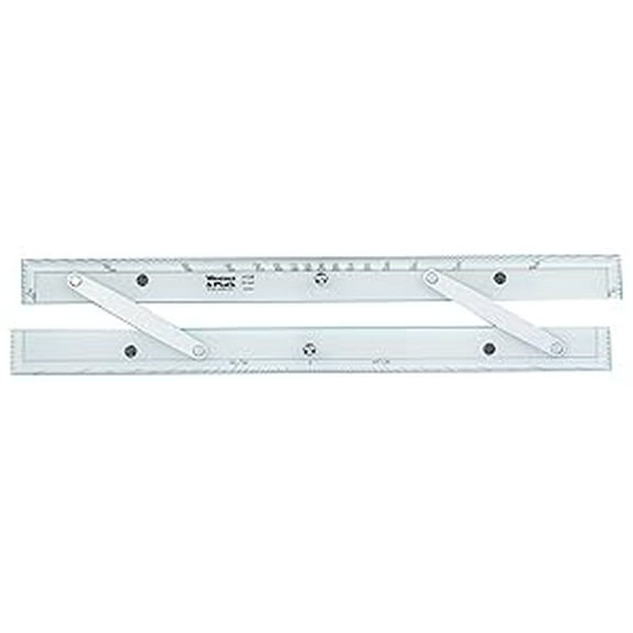 Weems & Plath Marine Navigation Parallel Ruler (Aluminum Arms, 18-Inch)