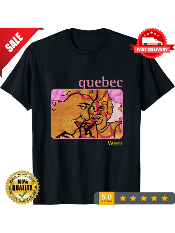 Ween - Quebec - Black T-shirt, NEW INSTOCK-TH80645