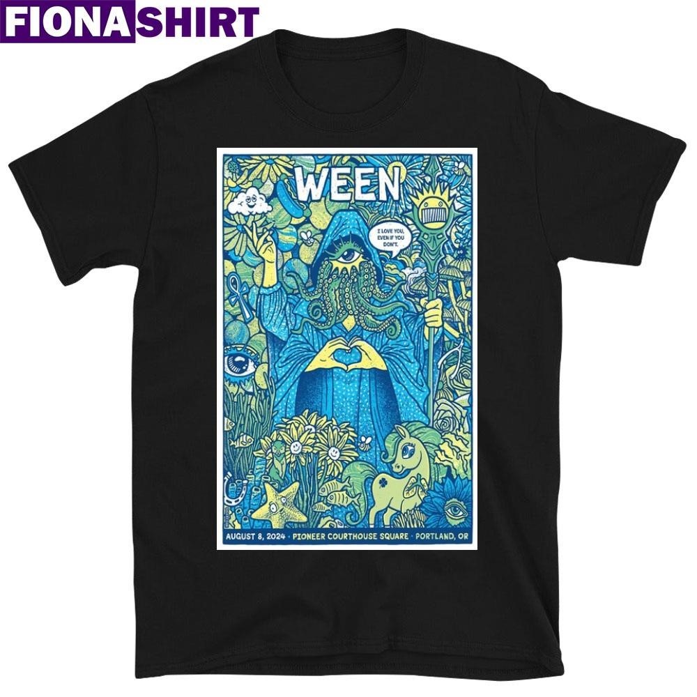 Ween September 8 2024 In Portland Or Tour Poster Shirt