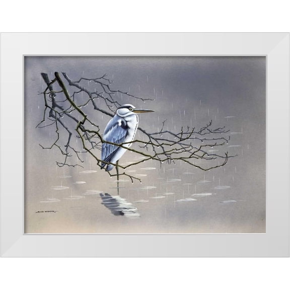 Weenink, Ruud 14x11 White Modern Wood Framed Museum Art Print Titled - Birdy I