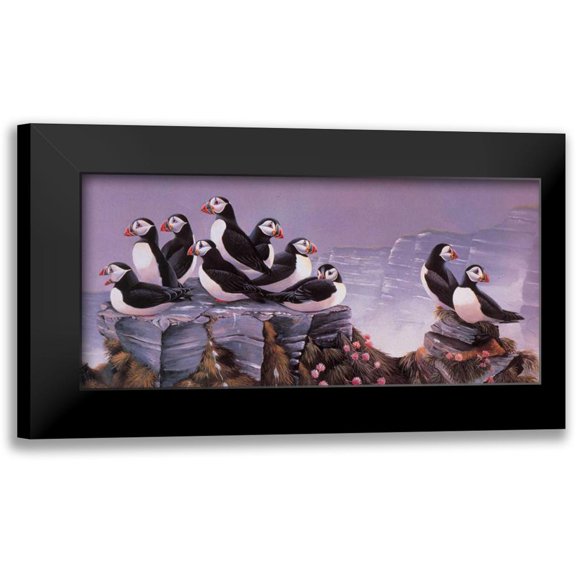 Weenink, Ruud 24x13 Black Modern Framed Museum Art Print Titled - All together now II