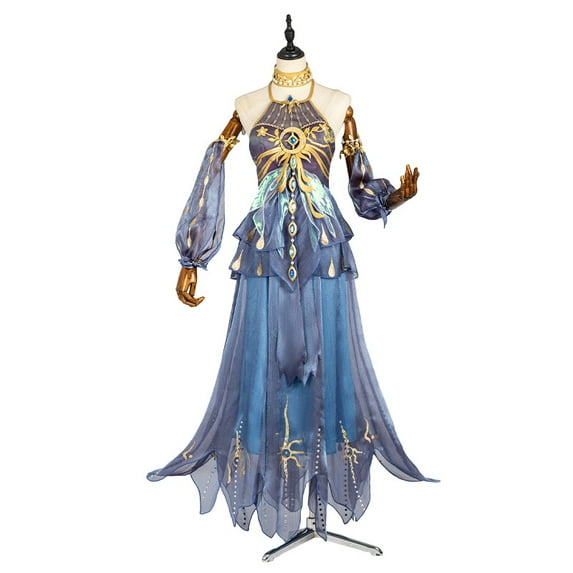 Weeping Mermaid Goddess Dress - Ethereal Aquatic Fantasy Dress