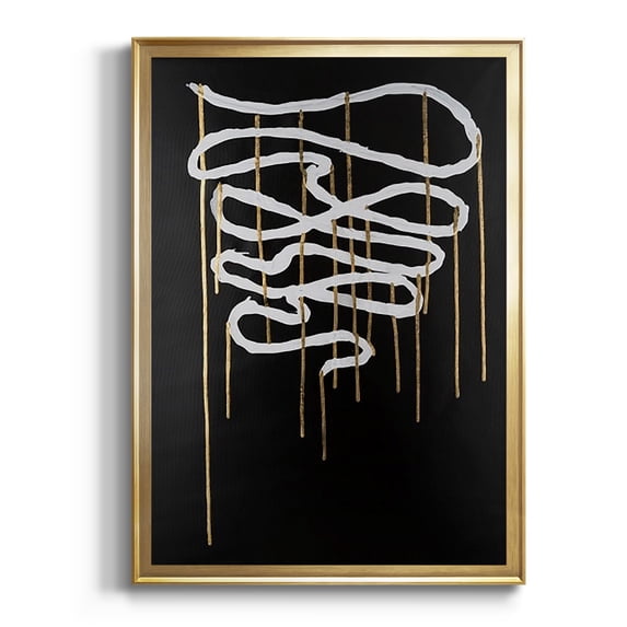 Weeping Ribbon II Premium Framed Print, in Gold, Black, or Silver - Ready to Hang